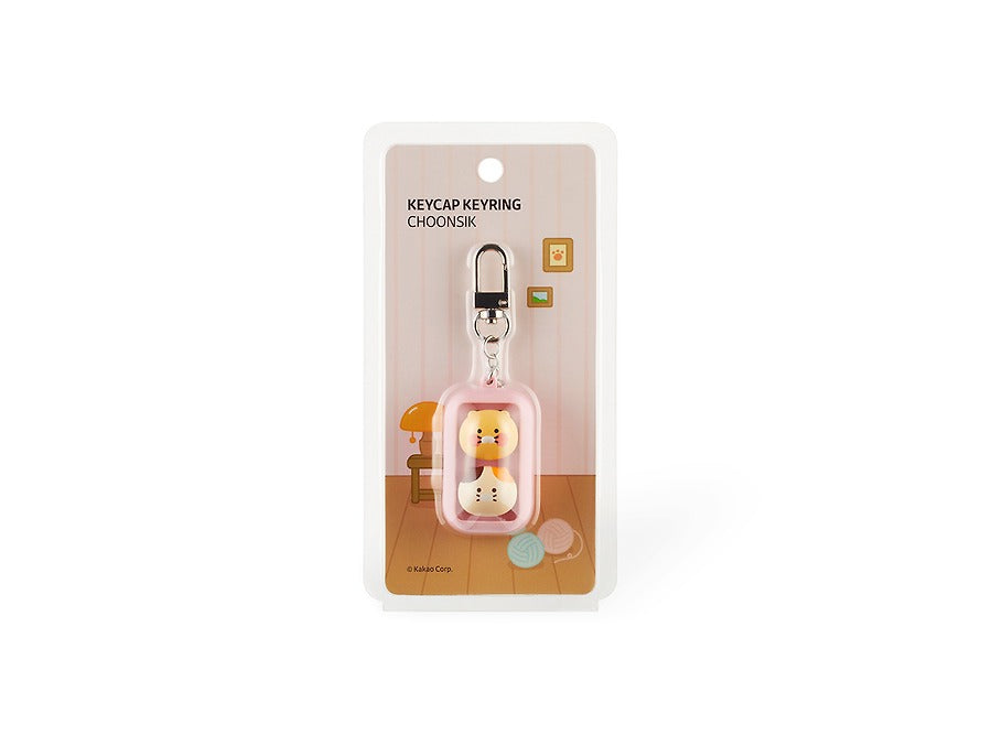 [KAKAO FRIENDS]Keycap Keyring Chunshik Ryan Mechanical Keyboard Keycap