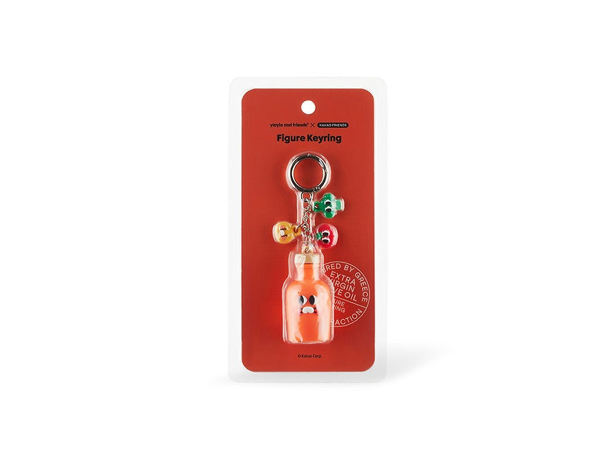 [KAKAO FRIENDS]I.A.I.A.I Friends Olive Oil Bottle Figure Keyring
