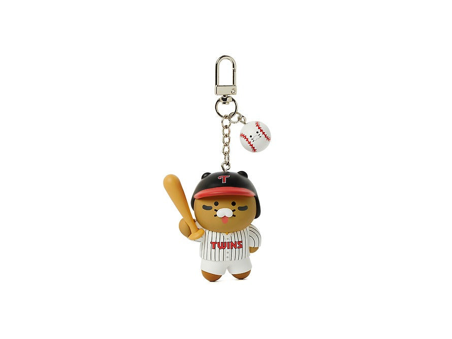 [KAKAO FRIENDS] KBO x Kakao Friends Chunshik Batter Figure Keyring Collection