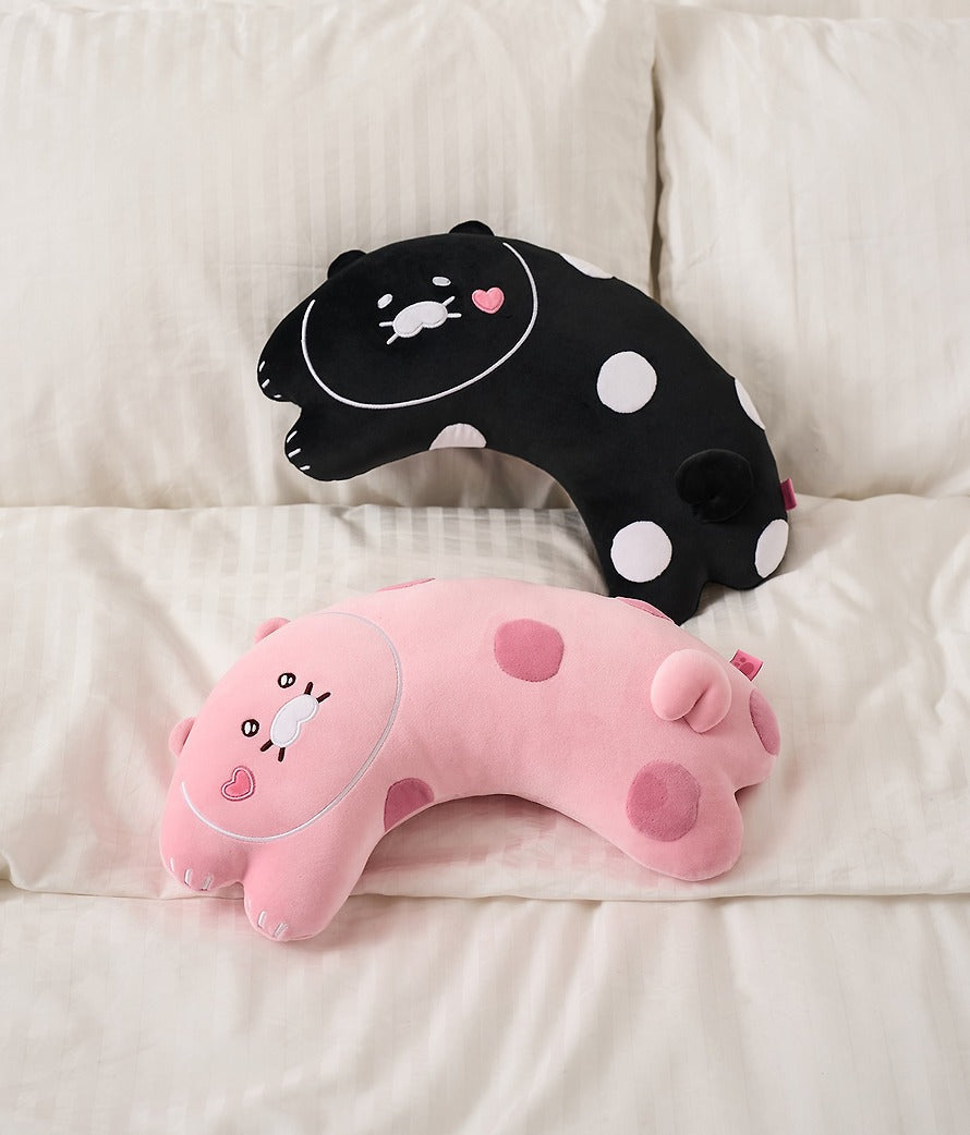 [KAKAO FRIENDS]Black Chunsik Sleep Hug Pillow Series