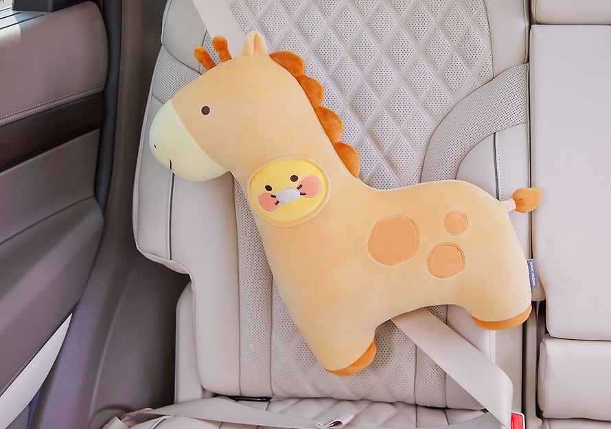 [KAKAO FRIENDS]Chunsik Hug Giraffe Seatbelt Pillow