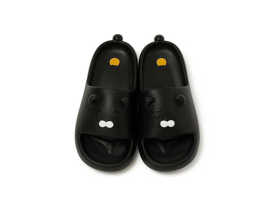 [KAKAO FRIENDS]Black Choonsik Slide Slippers