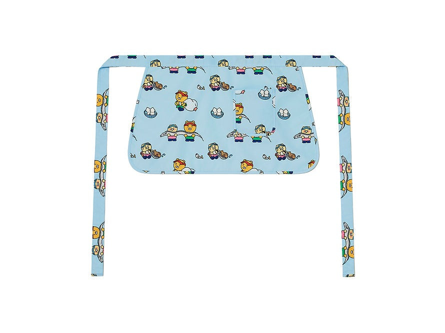 [KAKAO FRIENDS]Choonsik Seafood Market Kitchen Apron Character Cooking Apron