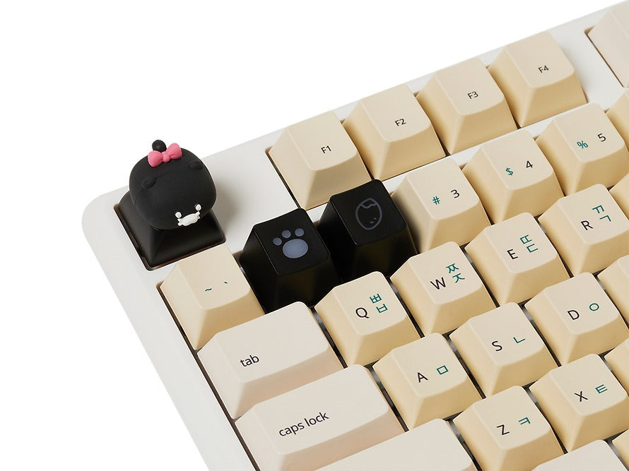 [KAKAO FRIENDS]Choonsik LED Keycap Figure Keychain Keyboard Keycap Light Keyring