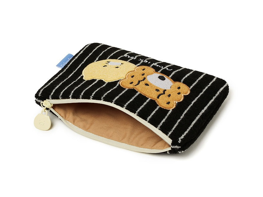 [KAKAO FRIENDS]FRIENDAY Terry Square Pouch Cosmetic Bag Chunshik