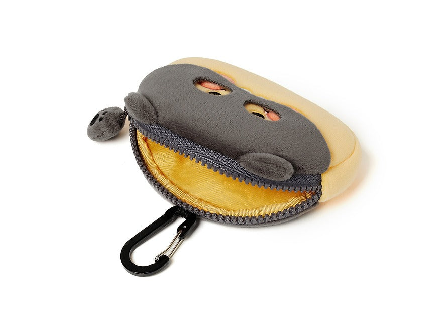 [KAKAO FRIENDS]Choonsik Doduk Series Half Face Zipper Pouch