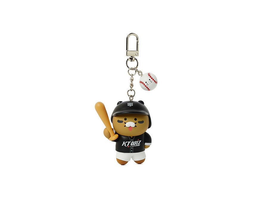 [KAKAO FRIENDS] KBO x Kakao Friends Chunshik Batter Figure Keyring Collection