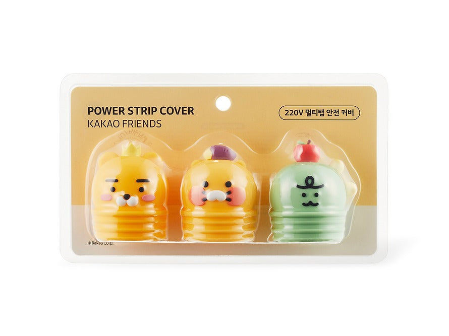 [KAKAO FRIENDS]Safety Outlet Cover Set 3 Pack Child Protection