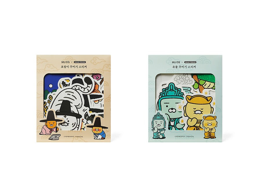 [KAKAO FRIENDS]Korean Traditional Deco Sticker Collection Chunshik Ryan