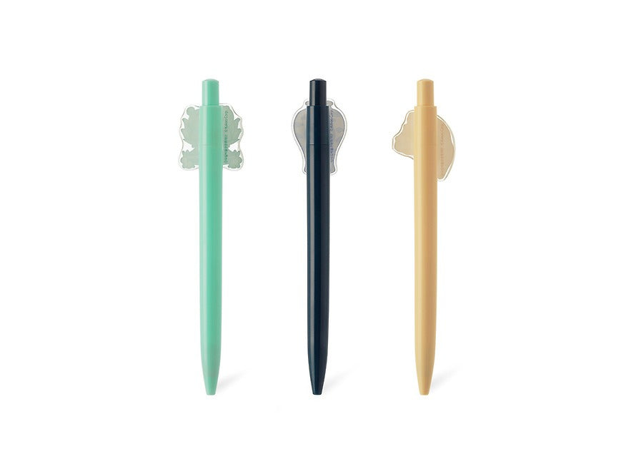 [KAKAO FRIENDS]Korean Artifact Gel Pen Set 3 Pack Chunshik