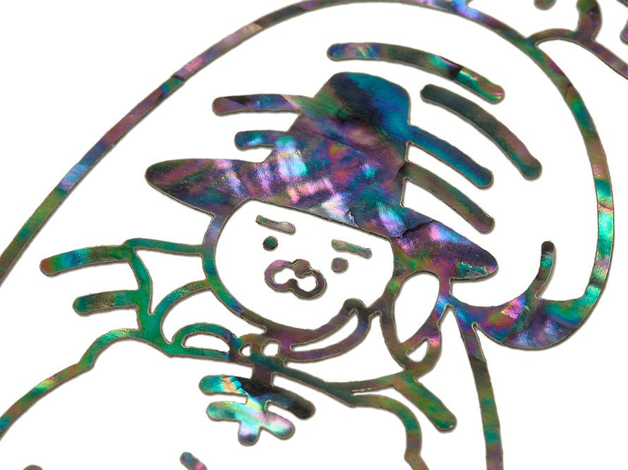 [KAKAO FRIENDS]Korean Traditional Mother of Pearl Sticker Collection Chunshik Ryan