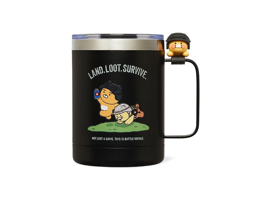 [KAKAO FRIENDS]PUBG x KAKAO FRIENDS Stainless Steel Mug Ryan & Chunsik
