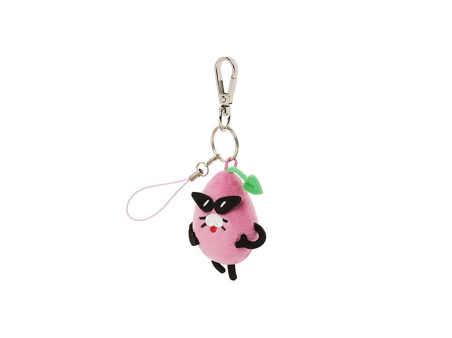 [KAKAO FRIENDS] Chunguma Mini Keyring Doll 3 Types (Smile, Hiccup, Heart)