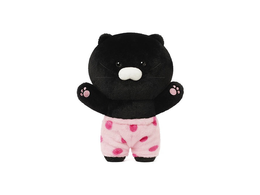 [KAKAO FRIENDS] Black Chunsik Standing Baby Pillow