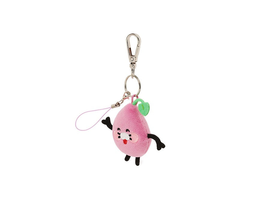 [KAKAO FRIENDS] Chunguma Mini Keyring Doll 3 Types (Smile, Hiccup, Heart)