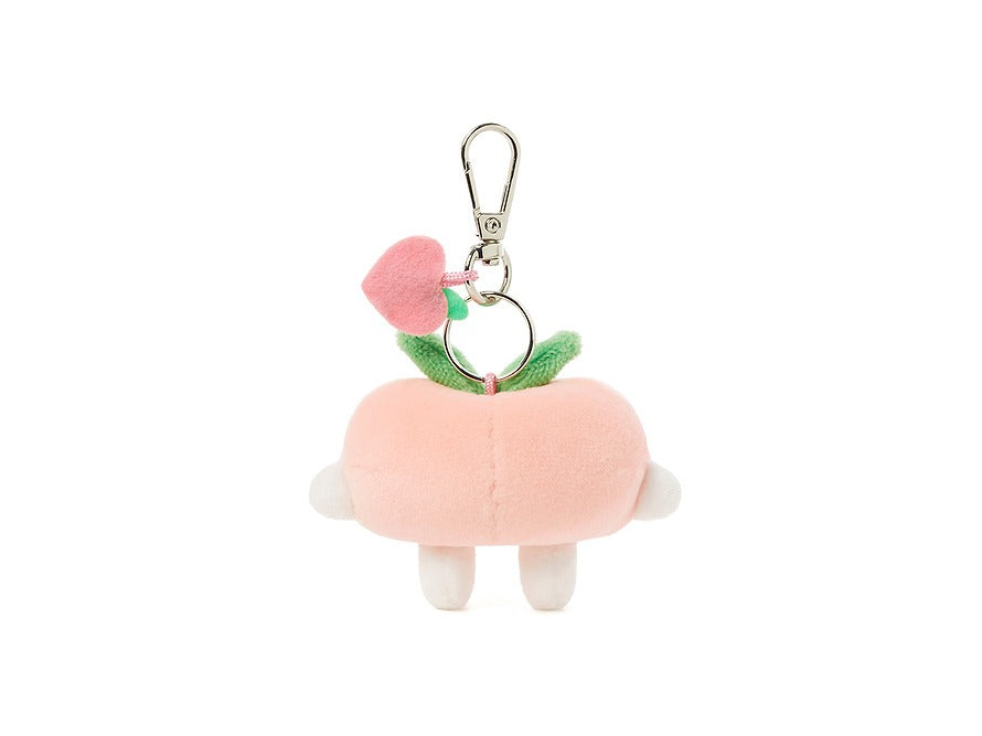 [KAKAO FRIENDS] Peach Plush Keyring Set Apeach and Chunshik