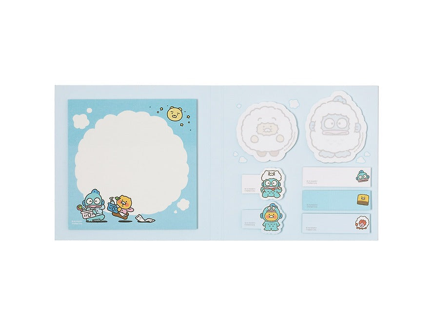 [KAKAO FRIENDS] × Hangyodon Large Sticker Sheet (Bath Scene Ver.)