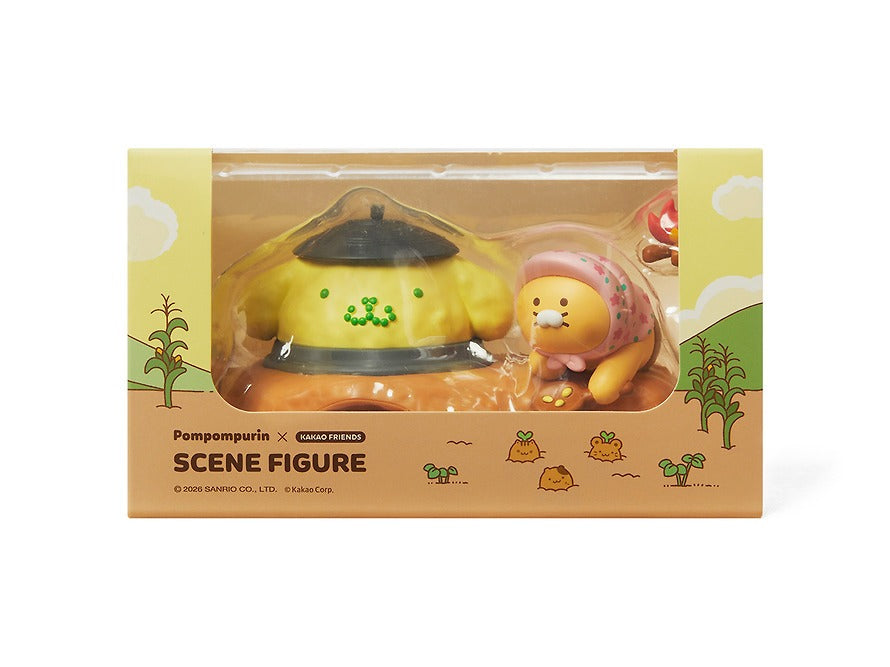 [KAKAO FRIENDS] Pompompurin x Kakao Friends Chunshik Pot Rice Figure