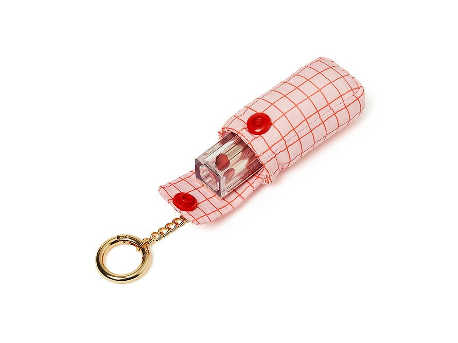 [KAKAO FRIENDS]Black Choonsik Lip Balm Case Keyring