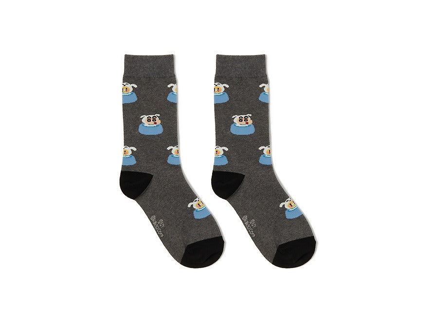 [KAKAO FRIENDS]Crayon Shin-chan x Kakao Friends Chunshik Character Socks