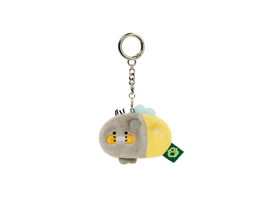 [KAKAO FRIENDS]Character Plush Keyring Soft Doll Keychain Cute Animal Bag Charm Gift