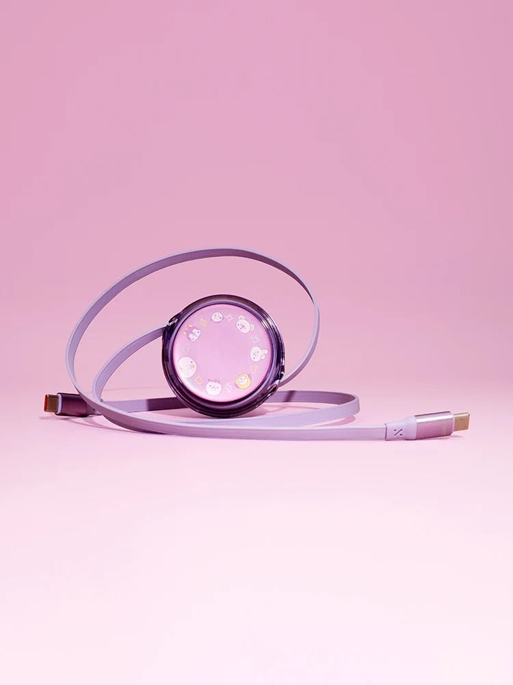 [BTS]BT21 100W Retractable Cable – The Journey 90cm