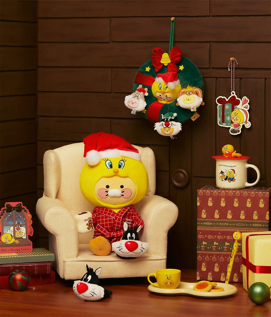 [KAKAO FRIENDS]Looney Tunes X Friends Tweety Plush Doll Baby Chunsik Edition