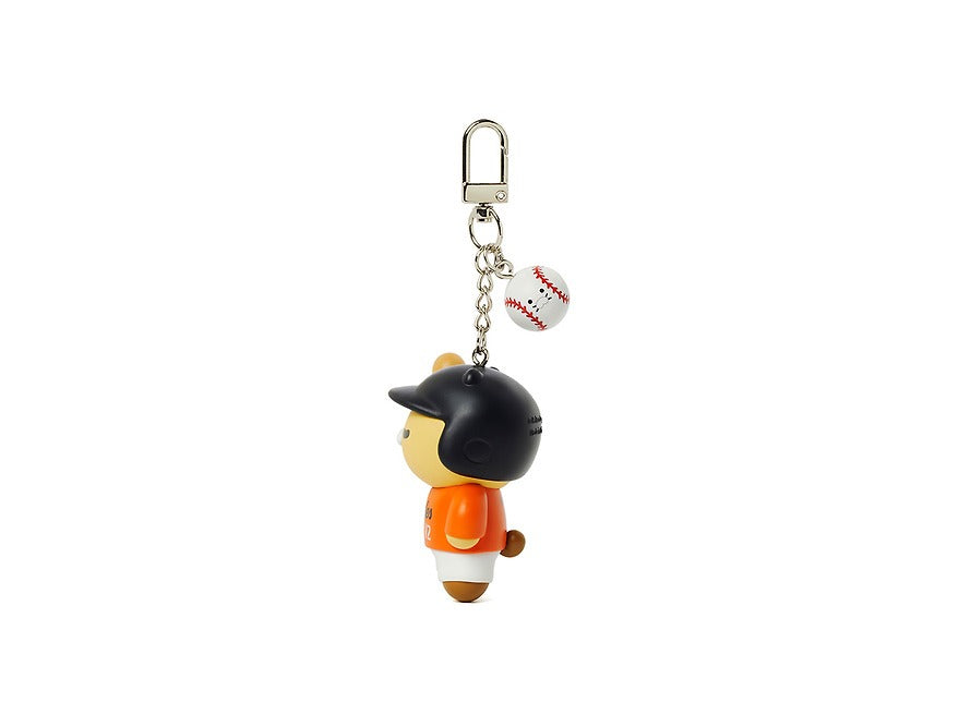 [KAKAO FRIENDS] KBO x Kakao Friends Chunshik Batter Figure Keyring Collection