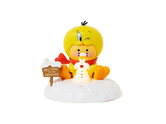 [KAKAO FRIENDS]Looney Tunes X Friends Tweety Snowman Light  Baby Chunsik Edition