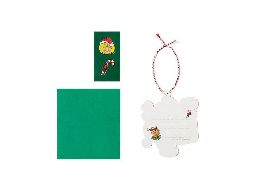 [KAKAO FRIENDS] Looney Tunes X Friends Christmas Ornament Card Baby Chunsik