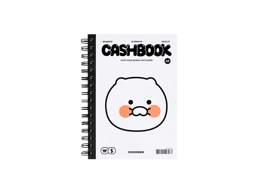 [KAKAO FRIENDS]Choonsik / Ryan Monotone Expense Cashbook