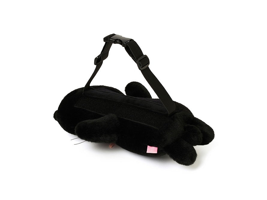 [KAKAO FRIENDS]Black Choonsik Adjustable Car Neck Pillow