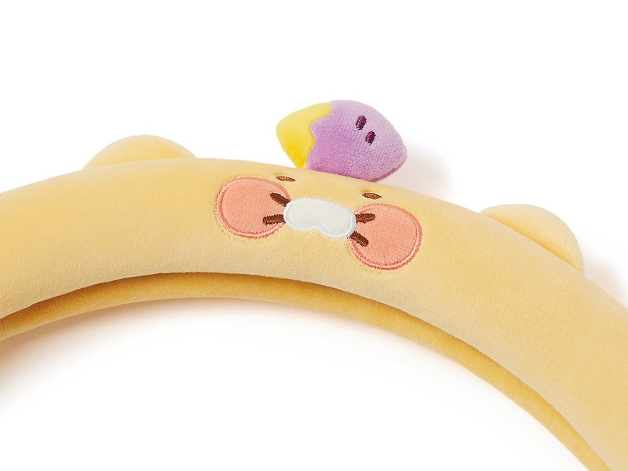 [KAKAO FRIENDS]Fuzzy Steering Wheel Cover Choonsik