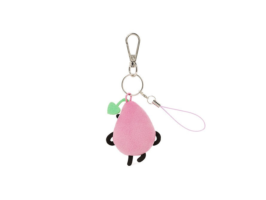 [KAKAO FRIENDS] Chunguma Mini Keyring Doll 3 Types (Smile, Hiccup, Heart)