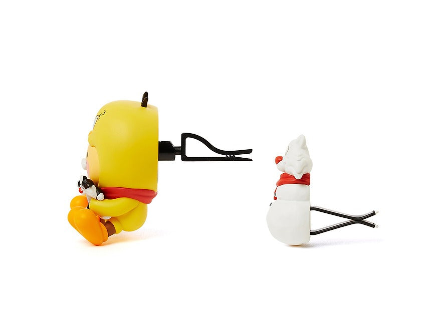 [KAKAO FRIENDS] Looney Tunes X Friends Car Air Freshener & Figure Set Baby Chunsik
