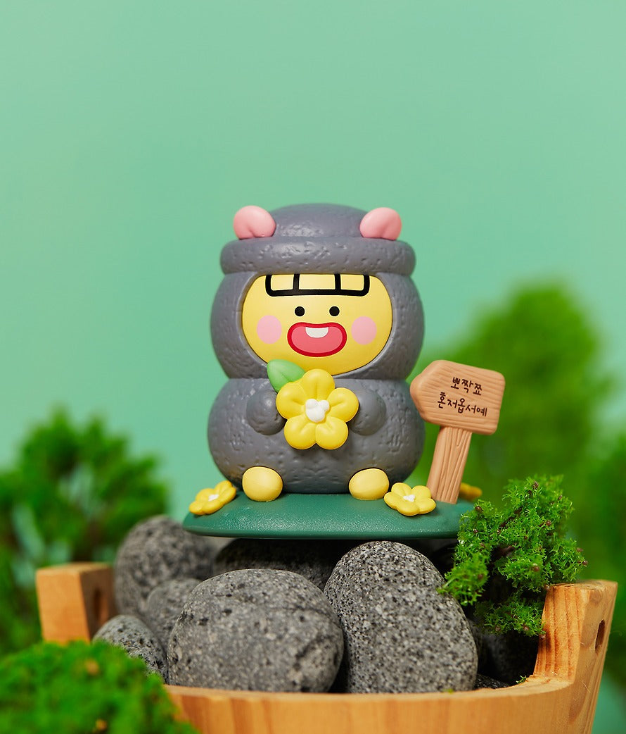 [KAKAO FRIENDS] Jeju Figure Jjoordi 5 Types Full Set