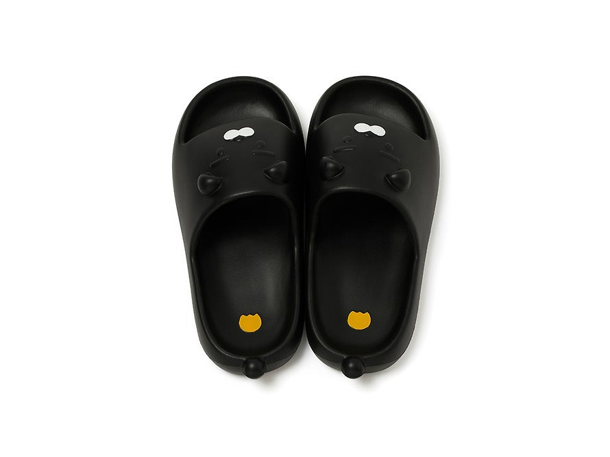 [KAKAO FRIENDS]Black Choonsik Slide Slippers