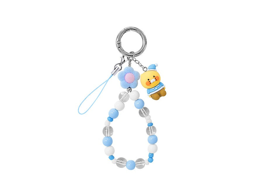 [KAKAO FRIENDS] Chunshik Winter Figure Beaded Phone Strap