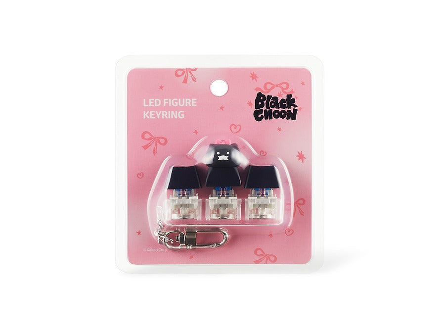 [KAKAO FRIENDS]Choonsik LED Keycap Figure Keychain Keyboard Keycap Light Keyring