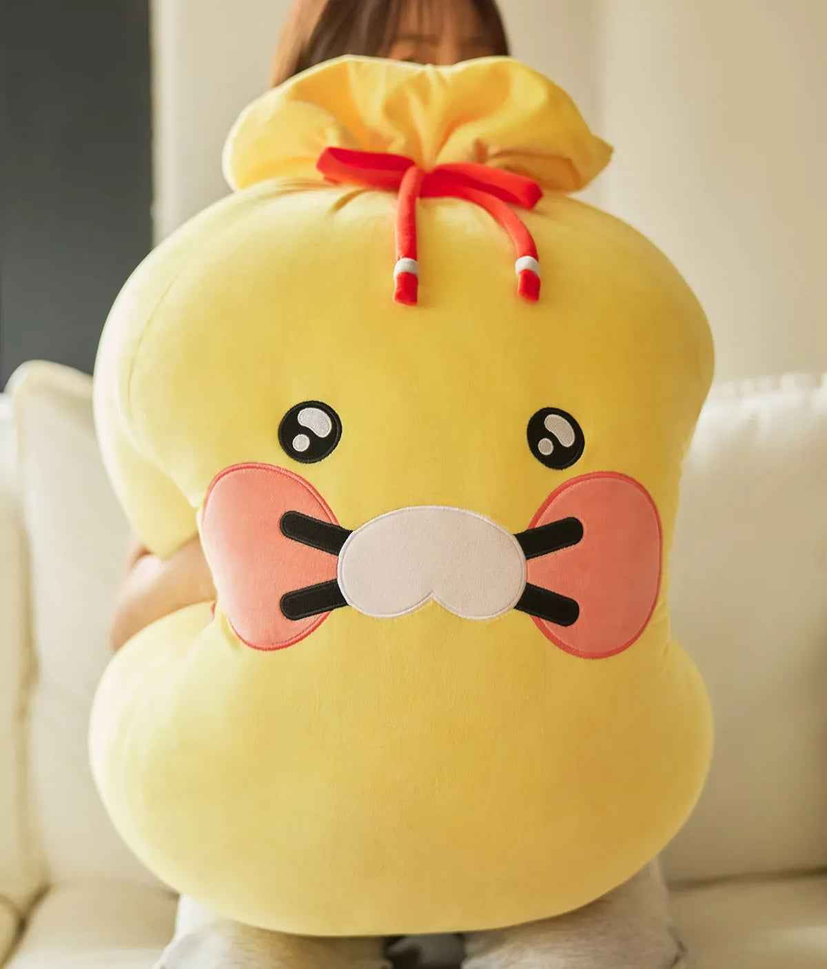 [KAKAO FRIENDS]Chunshik Mega Face Big Plush Pillow