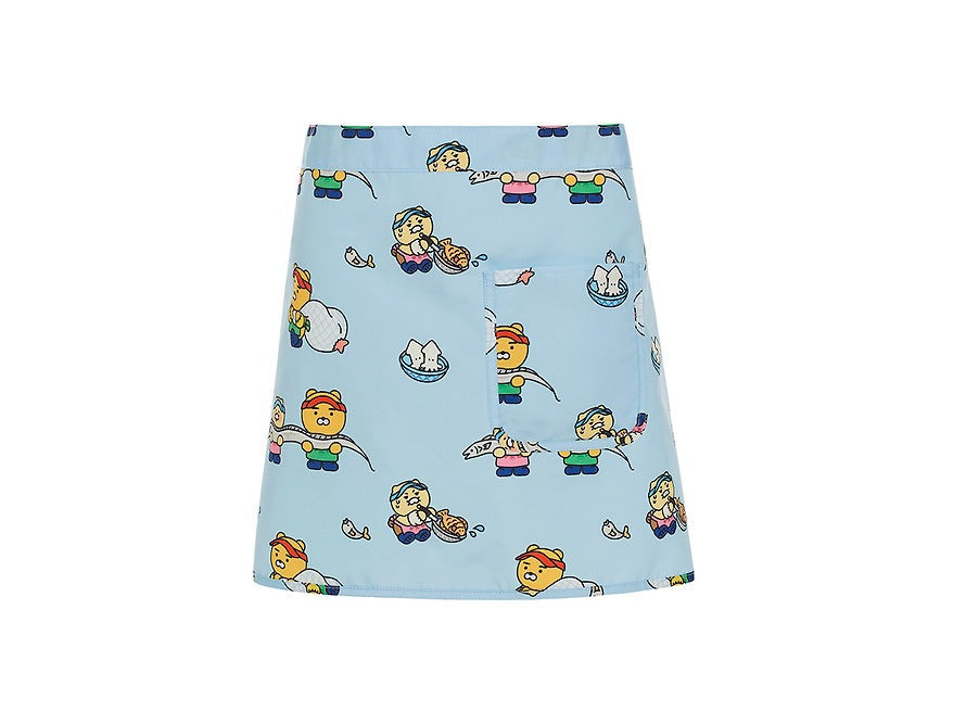 [KAKAO FRIENDS]Choonsik Seafood Market Kitchen Apron Character Cooking Apron