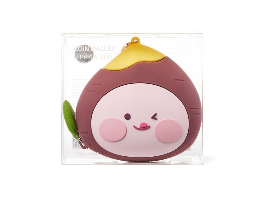 [KAKAO FRIENDS] Sweet Potato Apeach Silicone Coin Purse
