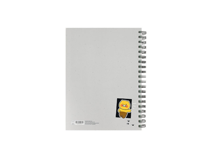 [KAKAO FRIENDS]Choonsik / Ryan Monotone PP Cover System Spiral Notebook