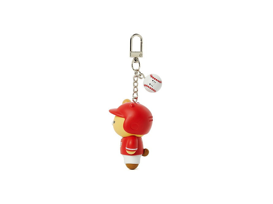 [KAKAO FRIENDS] KBO x Kakao Friends Chunshik Batter Figure Keyring Collection