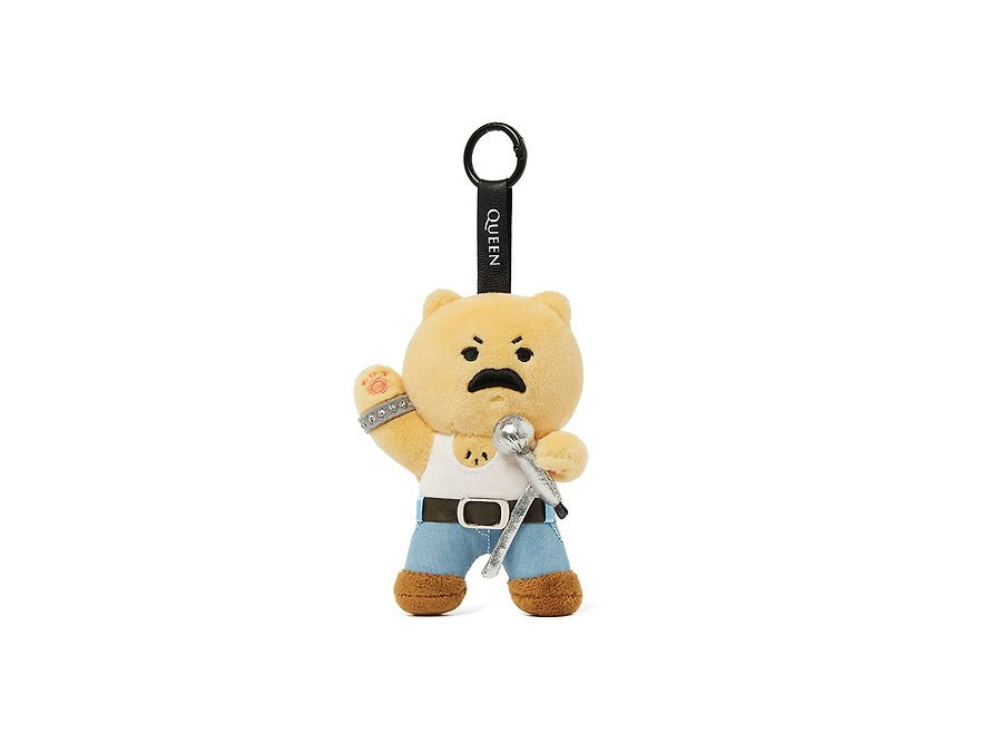 [KAKAO FRIENDS] QUEEN x Kakao Friends Freddie Mercury Figure Keyring Chunshik