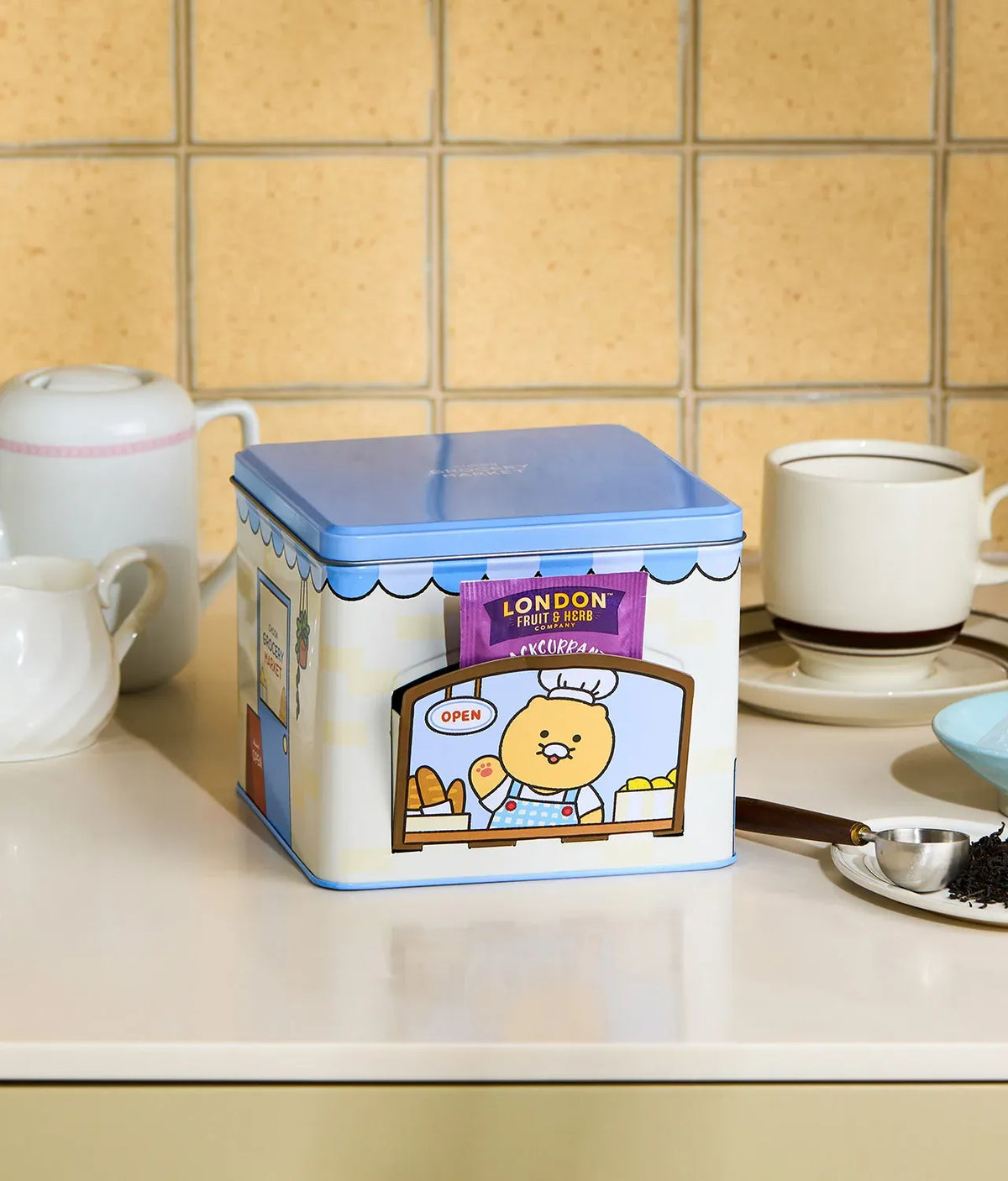 [KAKAO FRIENDS]Chunshik Grocery Market Dream Bag Tin Case