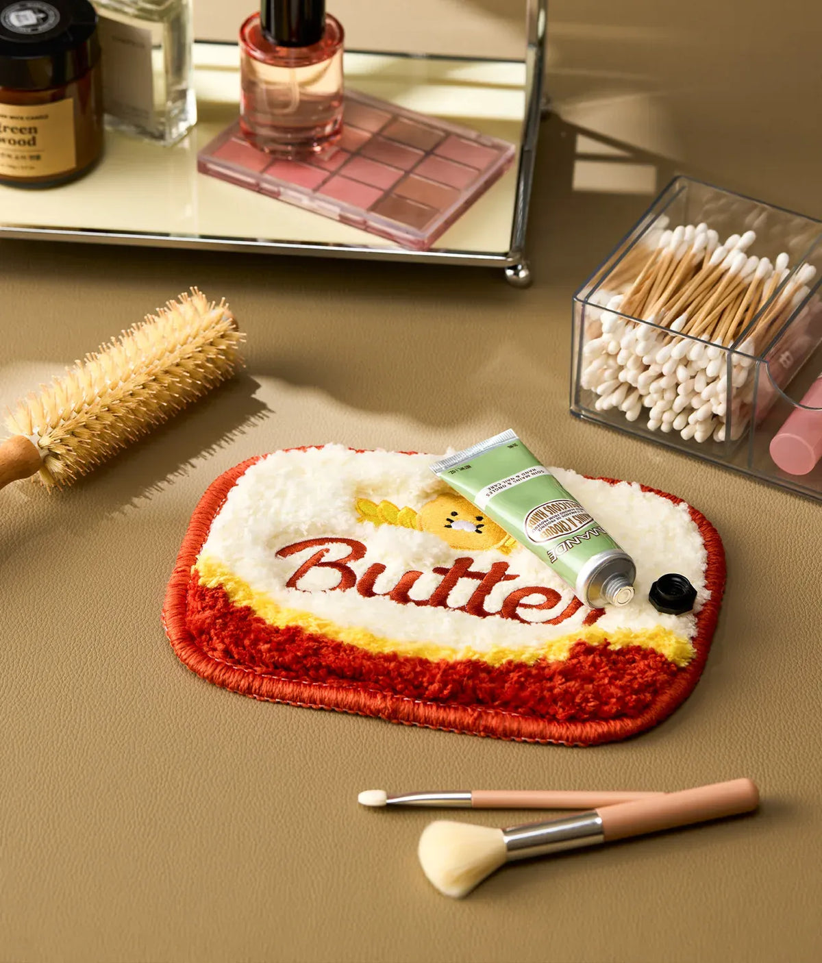[KAKAO FRIENDS]Chunshik Grocery Market Butter Mini Rug