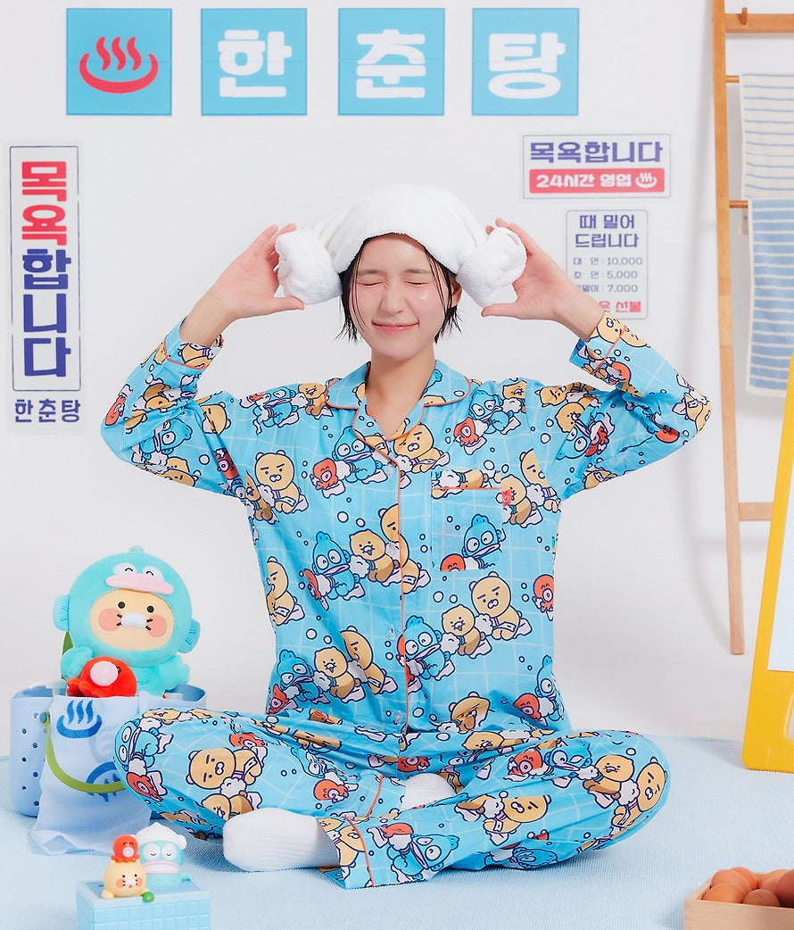 [KAKAO FRIENDS] × Hangyodon Women's Pajama Set (Chunsik Ver.)