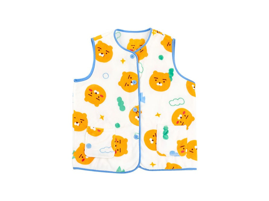 [KAKAO FRIENDS] Cozy Sleeveless Vest Chunsik/Ryan