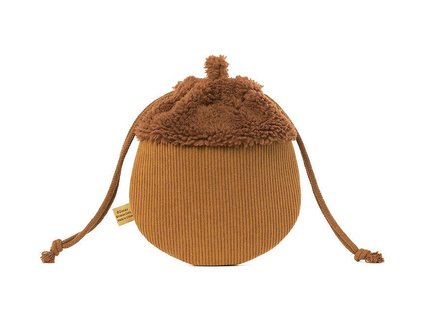 [KAKAO FRIENDS]Disney Chip 'n Dale X Kakao Friends Ryan & Chunshik Acorn Drawstring Pouch